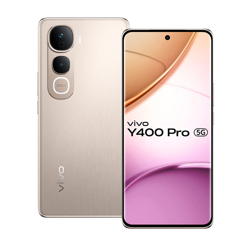 Picture of Vivo Y400 Pro 5G (8GB RAM, 128GB, Fest Gold)
